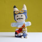 Hand Knitted Pocket Puppets